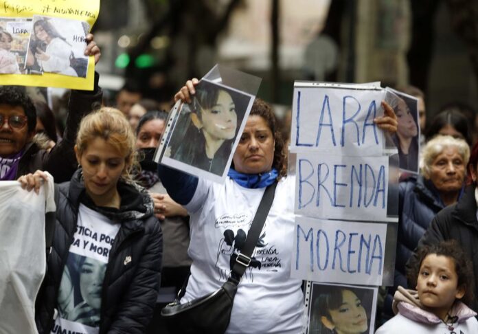 Archivo marcha Iara, Brenda y Morena