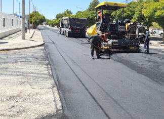 Las obras en Avellaneda no paran durante el fin de semana