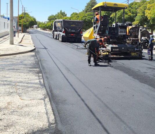 Las obras en Avellaneda no paran durante el fin de semana