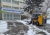 Continúa el despeje de las calles tras la nevada