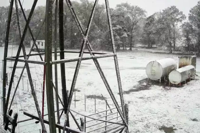 Nieve en Córdoba