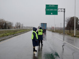 La lluvia obligó a restringir la circulación por las rutas