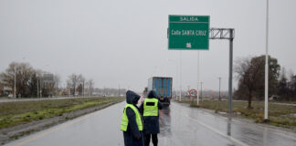 La lluvia obligó a restringir la circulación por las rutas