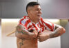 Marcos Rojo no se pierde la revancha